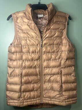 ZeroXposur Women’s Puffer Vest Size Small Recycled Polyester Quilted